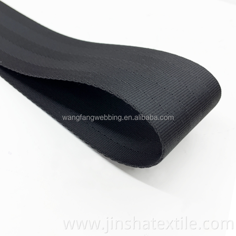 wholesale high strength 50mm safety belt polyester webbing for car seat belt
